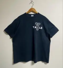 USA製 Champion T1011 チャンピオン YALE ネイビー