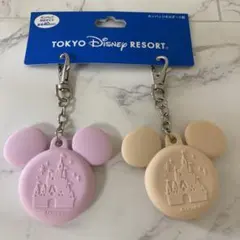 東京ディズニーリゾート ミッキー型　ミニ缶バッチホルダー 2個セット