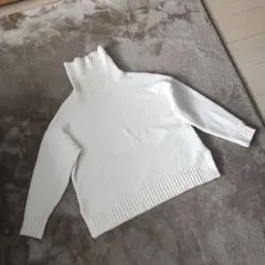 早い者勝ちセール☆Le souk ウール混タートルニット