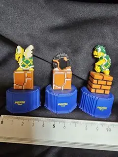 スーパーマリオ ペプシ ボトルキャップ 3種セットのサムネイル