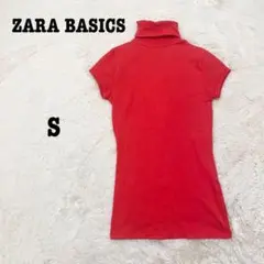 ZARA ザラ y2k タートルネック 半袖 カットソー 華やか 大人可愛い