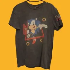 Sonic the Hedgehog Tシャツ グレー S