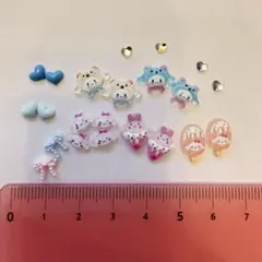 シナモロール シナモン りぼん パーツ 22こ セット