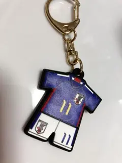サッカー日本代表 久保建英 11番 ユニフォーム型キーホルダー