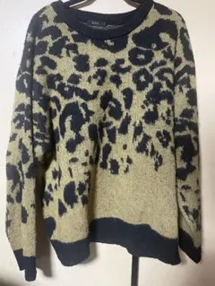 レオパード ニット