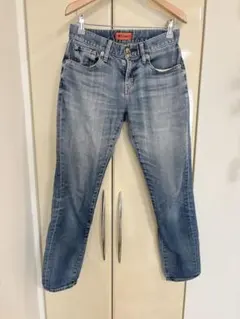 RED CARD デニム 26403 サイズ22 スリム 美シルエット 日本製