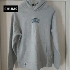 【値下】【新品】CHUMS(チャムス) ミニロゴプルオーバーパーカー グレー
