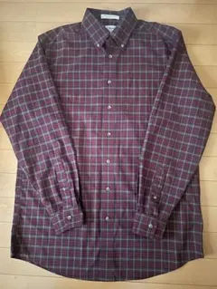 美品 L.L.Bean 長袖シャツ チェック M