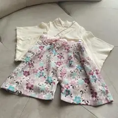 スウィートマミー ベビー袴 女の子 袴ロンパース 50-70 初節句　お宮参り