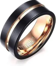 e135タングステンリング メンズ シルバー シンプル 指輪