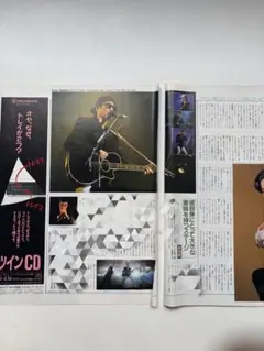 音楽雑誌切り抜き TUBE、長渕剛、QUEEN、JUN SKY WALKERS