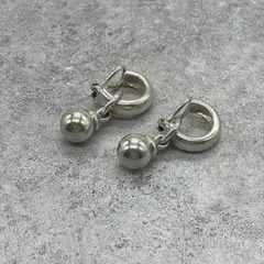 ティファニー TIFFANY&CO ボールダングル イヤリング SV925 希少のサムネイル