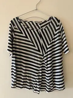 Acne ボーダストライプ 半袖Tシャツ　カットソー　Sのサムネイル