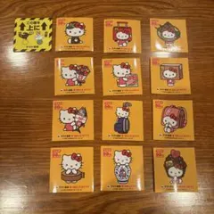ヤマト運輸キティちゃんシール12枚コンプリート