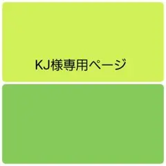 KJ様専用ページ