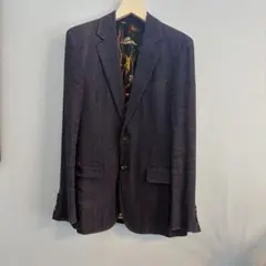 ワコマリア　テーラード　デニムジャケット 総柄　ジャケット