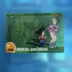 ドラゴンボールカード カードダス No.135 あっちへ行こう！ ブルマ