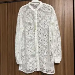 未使用samansaMos2長袖レースシャツ