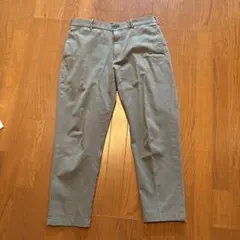 UNIQLO オリーブ　ワイド　チノ84-92cm
