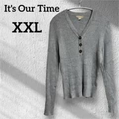 【夏物大セール】【It's Our Time】（XXL) セーター