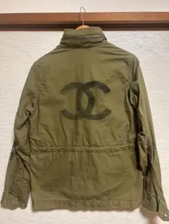 ミリタリージャケット オリーブ サイズM程度