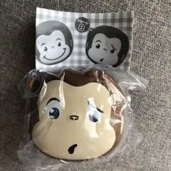 おさるのジョージ　フェイス型シリコンケース2 カプセルトイ ガチャガチャ