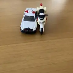 パトカーとバイクセット 303