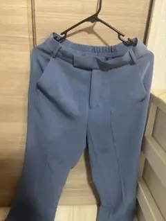 LOWRYS FARM ローリーズファーム スラックス カジュアルパンツ ブルー