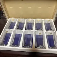 祥*絵様 ガラス製角型グラス 10個セット