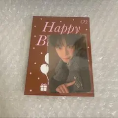 NCT127 ドヨン バースデーカード トレカ