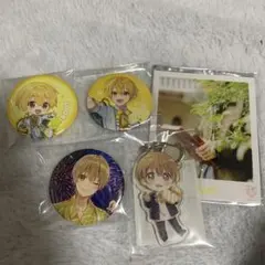 キャラクターバッジ・キーホルダーセット すとぷり るぅと ブロマイド 缶バッチ