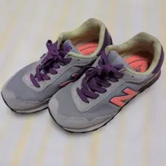 New Balance 515 スニーカー グレー パープル