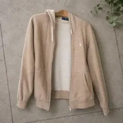 Polo Ralph Lauren ジップアップパーカー ベージュ