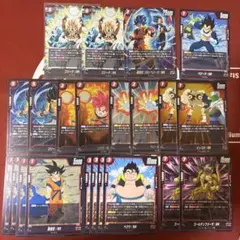 フュージョンワールド　ゴジータBRデッキ　パーツ　まとめ売り