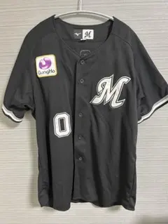 千葉ロッテマリーンズ ビジターユニフォーム 荻野貴司選手Lサイズ