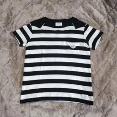 THE CRIMIE 半袖ボーダーTシャツ カットソー レディースMのサムネイル