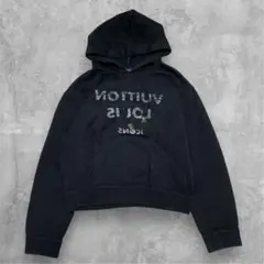 Louis Vuitton アイコンズリバースロゴフーディ ブラック XSのサムネイル