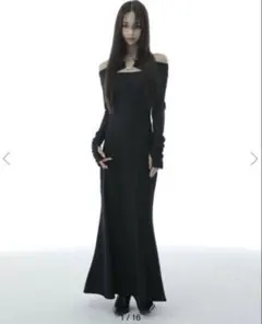 【MELT THE LADY】PLEATS TEE ワンピース 黒 フリーサイズ melt the lady pleats tee onepiece ワンピース - メルカリ