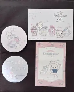 コリラックマ カフェ 鏡の中のコリラックマ ポストカード コースター