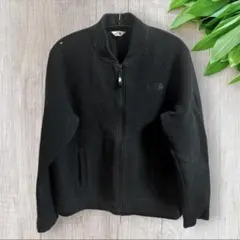 THE NORTH FACE ブラックジャケット　XLフルジップザノースフェイス