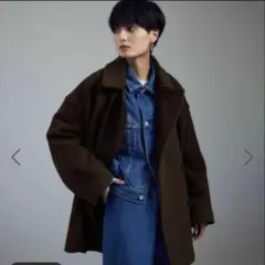 2025WEB限定 adam et ropé MANTECO ウールPコート