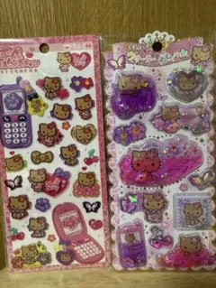 正規品.キティちゃんシールセット