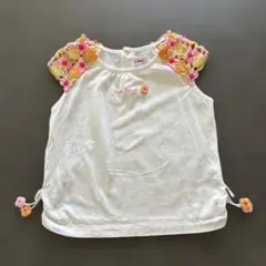 miki HOUSE キッズ トップス 100cm 花柄モチーフのサムネイル