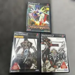 PS2 人気ソフト３本セット大特価！