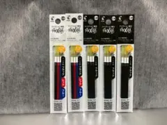 ☆フリクション 替芯 新品 三色２袋 黒３袋 合計５袋セット 0.38mm☆