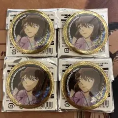 名探偵コナン トムス　缶バッジ メモリアルイルミネーション灰原哀 4個　TCG