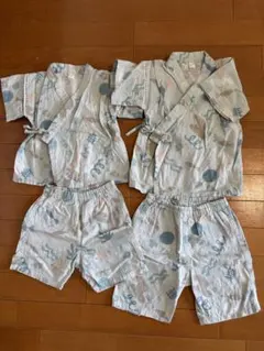 après les cours 甚平 2着セット