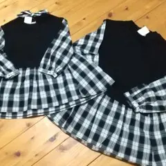 新品 petit main&リセマイン ベストドッキングチュニック