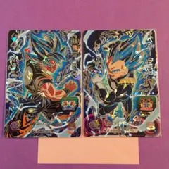 ドラゴンボールヒーローズ 孫悟空:BR ABS-05 ベジータ:BR 06