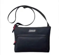 コールマン　5ポケットショルダーバッグ　ブラック　撥水素材　アウトドア